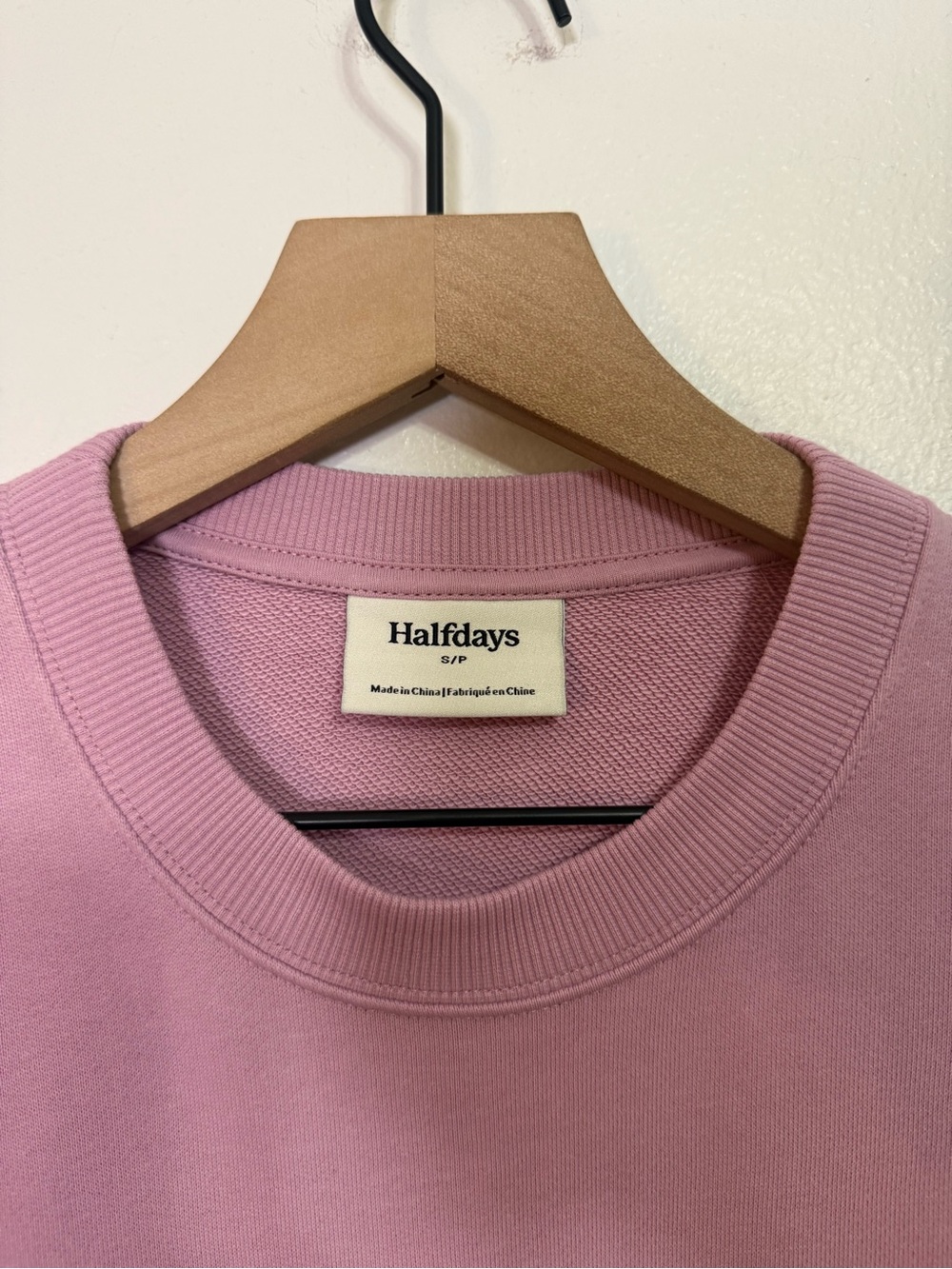 Halfdays Women's Halfdays Sweatshirt in Amethyst - Picture 4 of 7